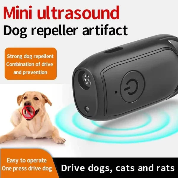 Dog Repeller Ultrasonic Humane One-Button Operation