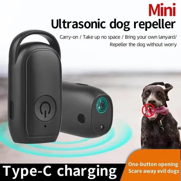 Dog Repeller Ultrasonic Humane One-Button Operation