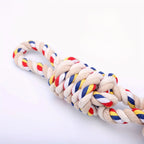 Dog Rope Toy Natural Cotton Tug & Dental Cleaning