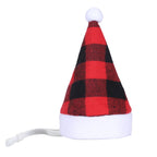 Dog Santa Hat Plush Soft Lining Adjustable Strap