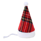 Dog Santa Hat Plush Soft Lining Adjustable Strap