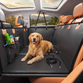 Dog Seat Extender Foldable Waterproof PU Leather 400 Pounds