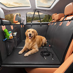 Dog Seat Extender Foldable Waterproof PU Leather 400 Pounds