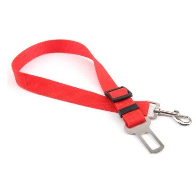 Dog Seatbelt Leash Adjustable Clip & Harness Attachment