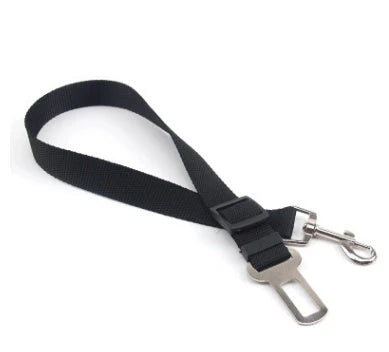 Dog Seatbelt Leash Adjustable Clip & Harness Attachment