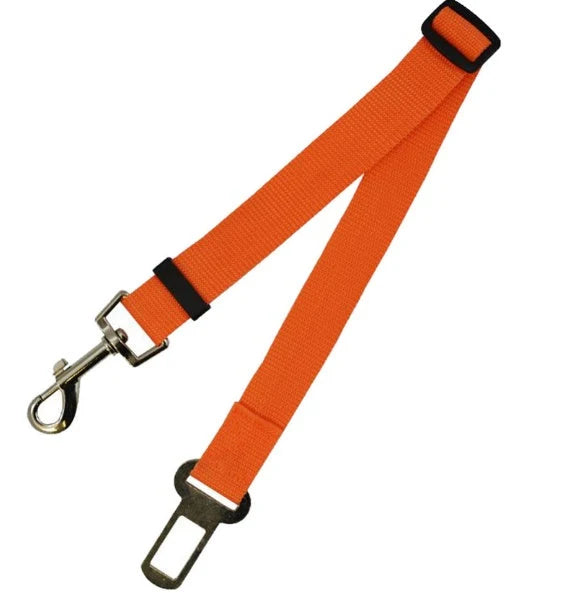 Dog Seatbelt Leash Adjustable Clip & Harness Attachment