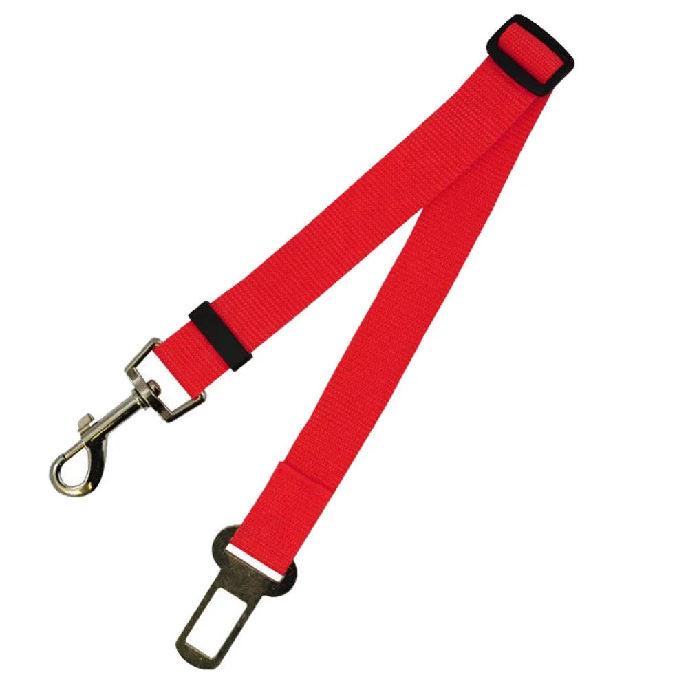 Dog Seatbelt Leash Adjustable Clip & Harness Attachment