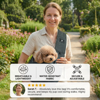 Dog Shoulder Backpack Breathable Fabric Ergonomic Strap