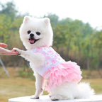 Dog Skirt Cotton Princess Style Comfortable Fit