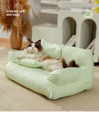 Dog Sofa Soft Cloth For Small Dogs
