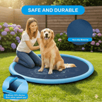 Dog Splash Pad Hose-Connect Built-In Sprinklers