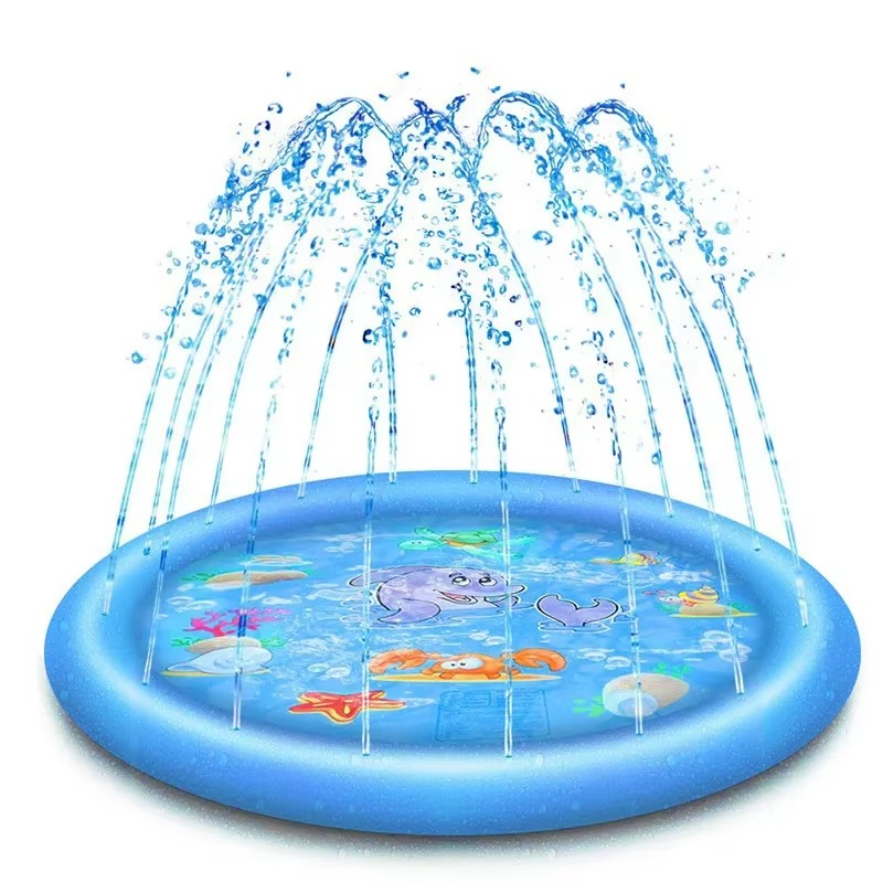 Dog Splash Pad Hose-Ready Slip-Resistant