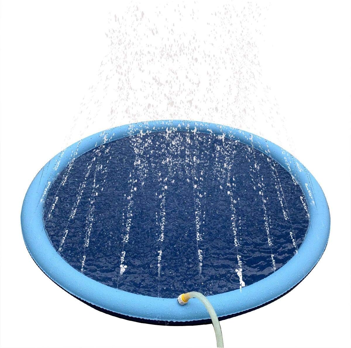Dog Splash Pad Hose-Ready Slip-Resistant