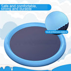 Dog Splash Pad Hose-Ready Slip-Resistant