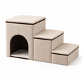 Dog Stairs Foldable Internal Storage Removable & Washable Cover