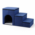 Dog Stairs Foldable Internal Storage Removable & Washable Cover