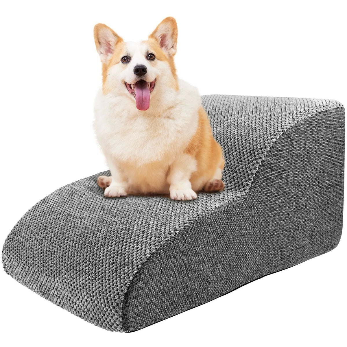 Dog Stairs High-Density Foam & Non-Slip Base