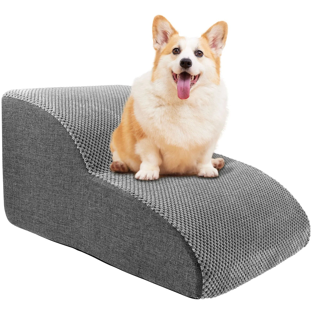 Dog Stairs High-Density Foam & Non-Slip Base