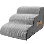 Dog Stairs High-Density Foam & Non-Slip Base