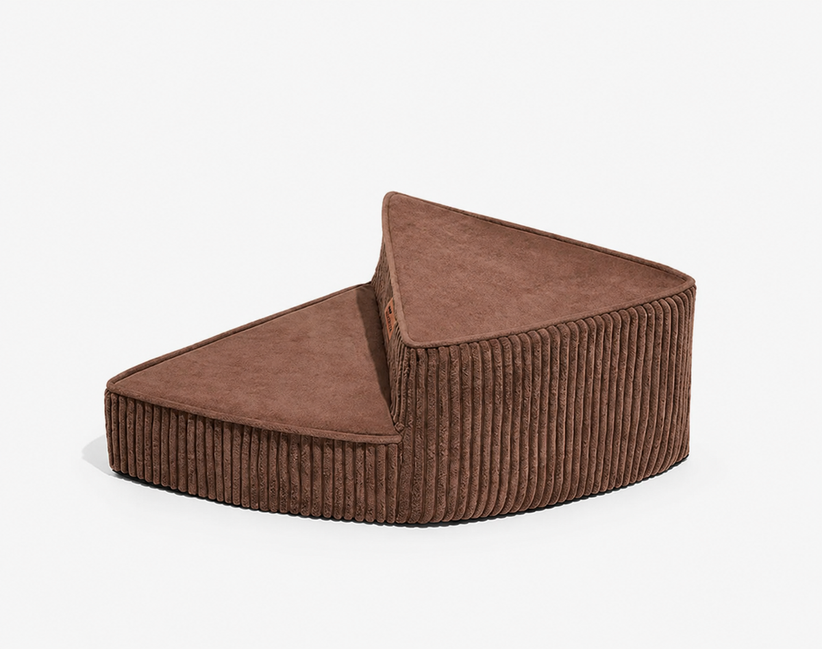 Dog Stairs Orthopedic Foam Non-Slip Base & Washable Cover