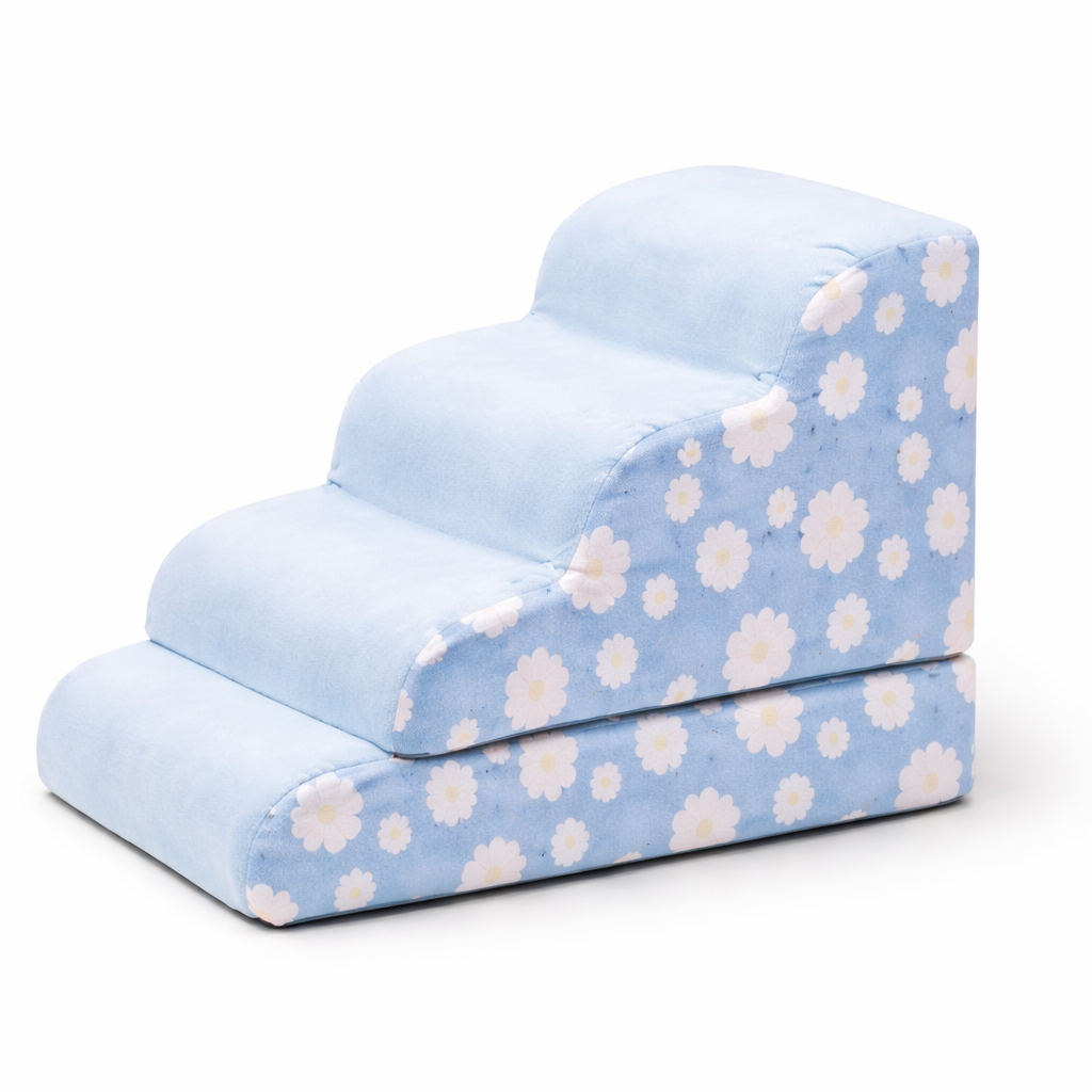 Dog Stairs & Ramp Plush Non-Slip Joint Support