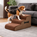 Dog Stairs & Ramp Plush Non-Slip Joint Support