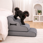 Dog Stairs & Ramp Plush Non-Slip Joint Support