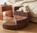 Dog Steps Orthopedic Foam Non-Slip Base Removable Washable Cover