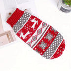 Dog Sweater Breathable Acrylic Knit Slip On Christmas Pattern