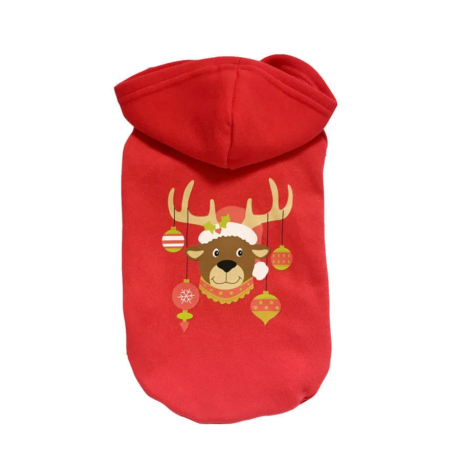 Dog Sweater Soft Cotton Pullover Machine Washable