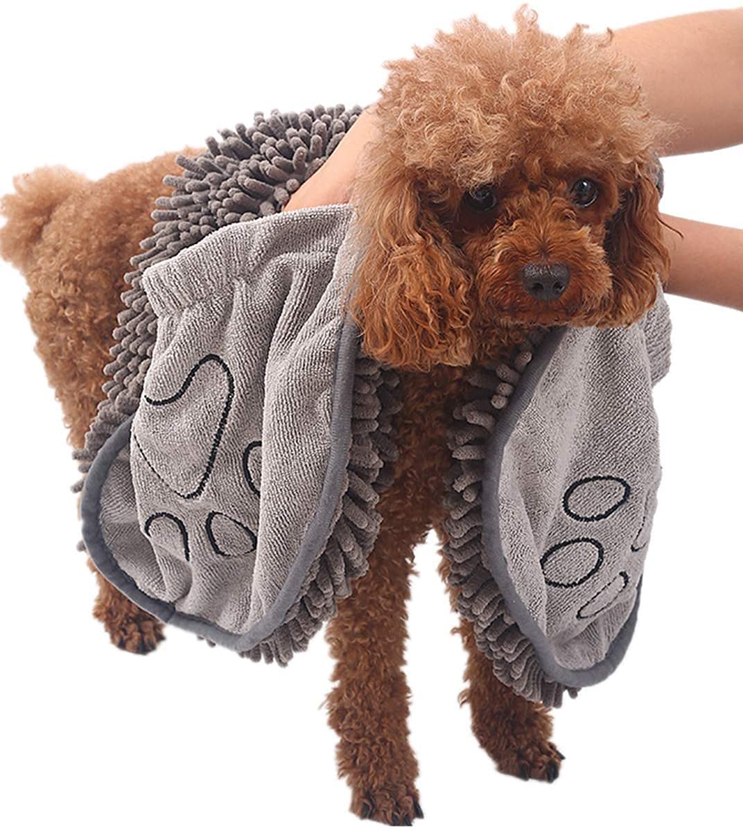 Dog Towel Super-Absorbent Microfiber Quick-Drying Machine Washable