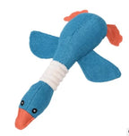 Dog Toy Denim & Linen Squeaker For Large Dogs