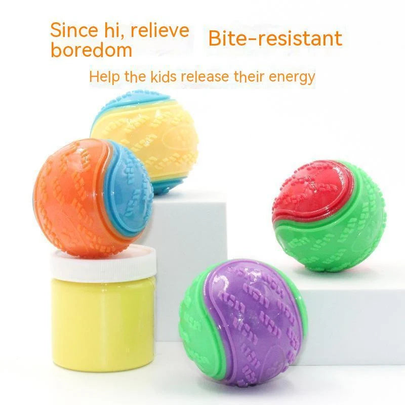 Dog Toy Dental Ball Durable Non-Toxic Rubber