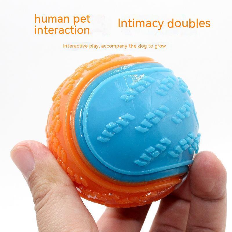 Dog Toy Dental Ball Durable Non-Toxic Rubber