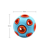 Dog Toy Light-Up Squeaker Durable Rubber