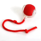 Dog Toy Motion-Activated Rolling Ball Removable Tail