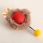 Dog Toy Motion-Activated Rolling Ball Removable Tail