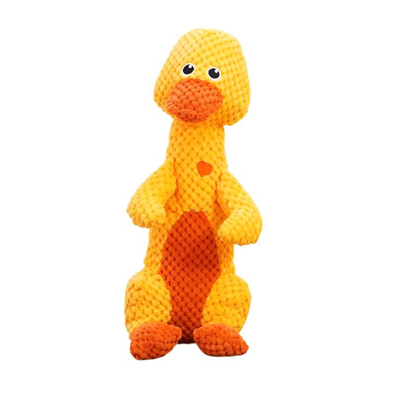 Dog Toy Reinforced Plush Built-In Squeaker For Aggressive Chewers