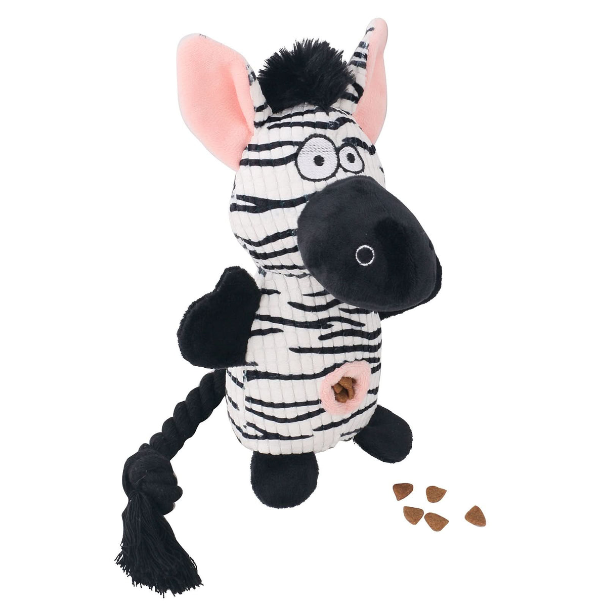 Dog Toy Reinforced Plush Built-In Squeaker For Aggressive Chewers