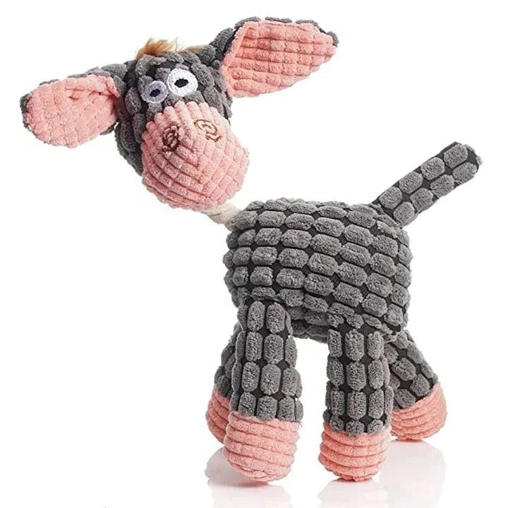 Dog Toy Reinforced Plush Built-In Squeaker Machine Washable