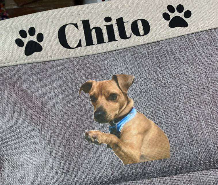 Dog Toy Storage Basket Personalized Foldable Oxford Cloth