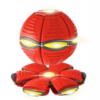 Dog Toy Transforming Disc To Ball Soft Durable Plastic