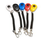Dog Training Clicker Ergonomic Grip Adjustable Sound Compact