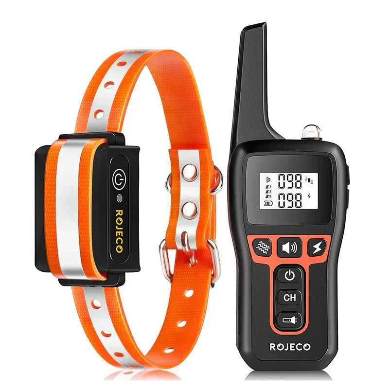 Dog Training Collar 0.62-Mile Range Rechargeable & Waterproof