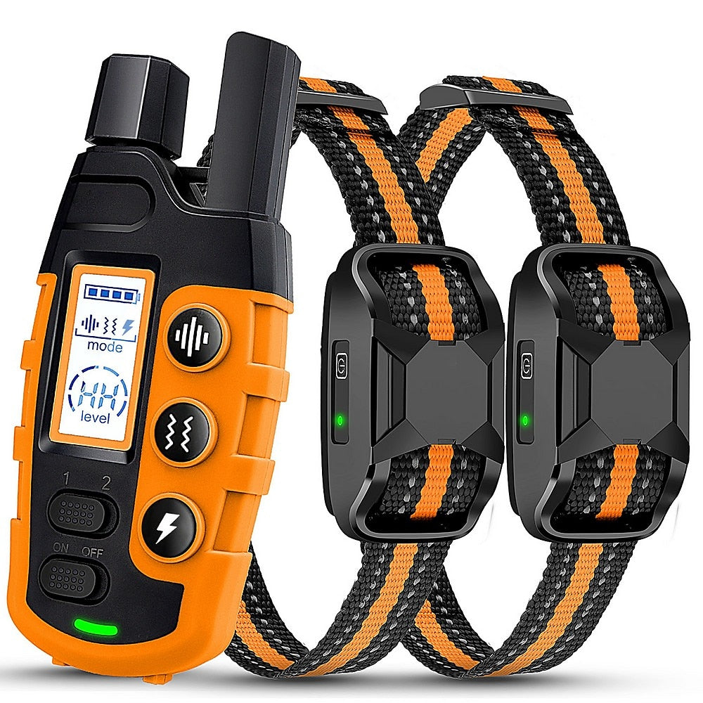 Dog Training Collar 0.62 Mile Range Rechargeable & Waterproof