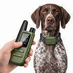 Dog Training Collar 1,006m Range Waterproof Adjustable Fit