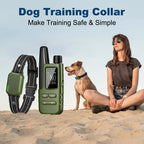 Dog Training Collar 1,006m Range Waterproof Adjustable Fit