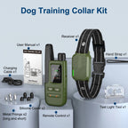 Dog Training Collar 1,006m Range Waterproof Adjustable Fit