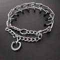 Dog Training Collar Adjustable Metal Links & Rubber Tips