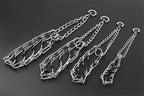 Dog Training Collar Adjustable Metal Links & Rubber Tips